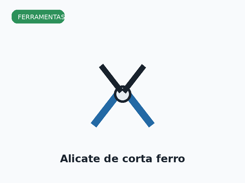 Alicate de corta ferro