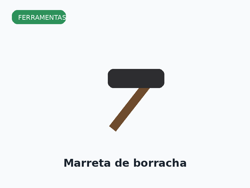 Marreta de borracha