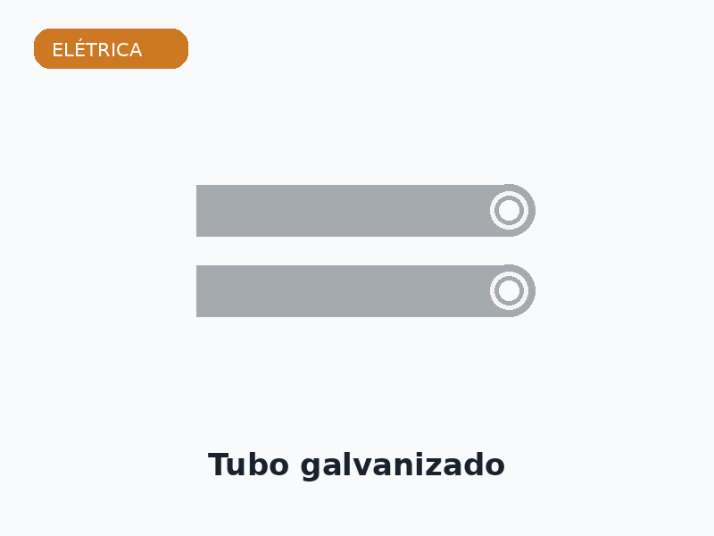 Tubo galvanizado